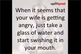 A Funny Story Of A Husband Worried About His Wife's Temper