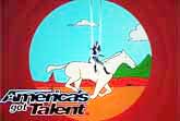 Aerial Act Goes Under the Sea With Animation - America's Got Talent 2014