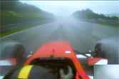 Amazing Reaction In A Racing Car At 150 Mph