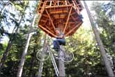 Bicycle-Powered Tree House Elevator