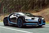 Bugatti Chiron World Record:  Zero to 400 kmh to Zero - 42 Seconds