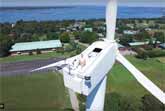 Drone Pilot Discovers Man Sunbathing On Top Of A Wind Turbine 200ft Up