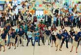 Dubai Airport Flash Mob