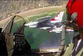Flying With The Thunderbirds Aerobatic Team