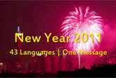 Happy New Year 43 Languages