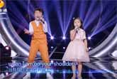 Jeffrey Li (10) And Celine Tam (7) - 'You Raise Me Up'