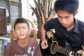 Little Boy From The Philippines Singing 'Dance With My Father' by Luther Vandross