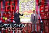 Magician Duo David and Leeman Predict Winning Lottery Numbers - America's Got Talent 2014