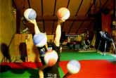 Selyna Bogino Juggling Five Balls World Record Attempt