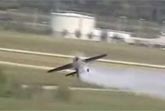 Stunt Plane Flies Sideways