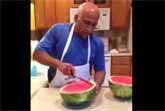 The Easiest, Fastest And Cleanest Way To Cut A Watermelon